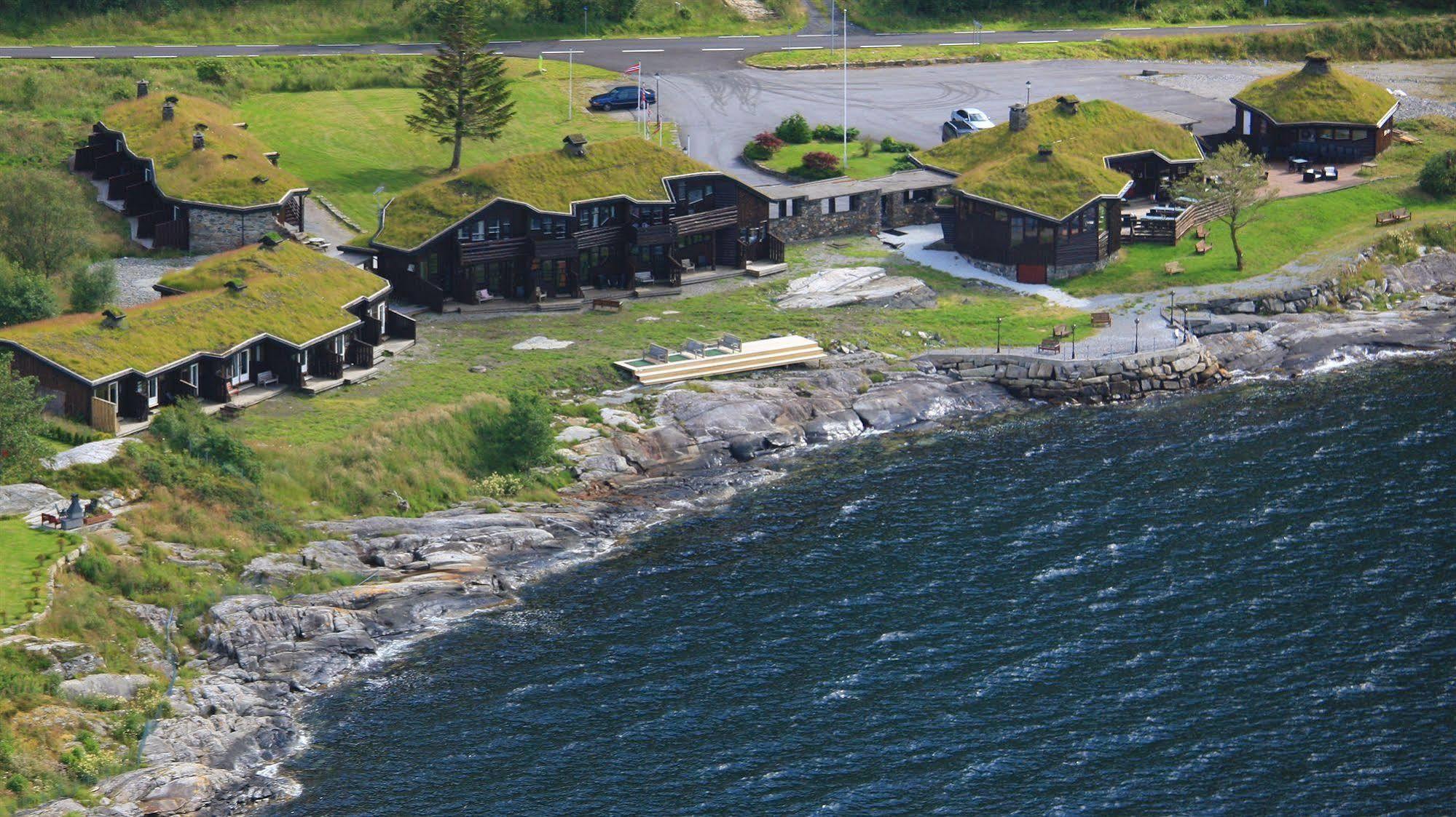 Brekkestranda Fjordhotel Brekke  المظهر الخارجي الصورة